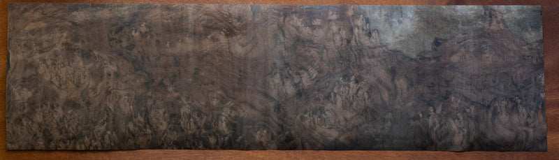 天然木ツキ板シート クラロウォールナット 個別サイズ1240mm×340mm