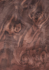 Wood veneer sheet Claro Walnut  deep color