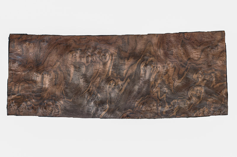 天然木ツキ板シート 　クラロウォールナット　個別サイズ330x900