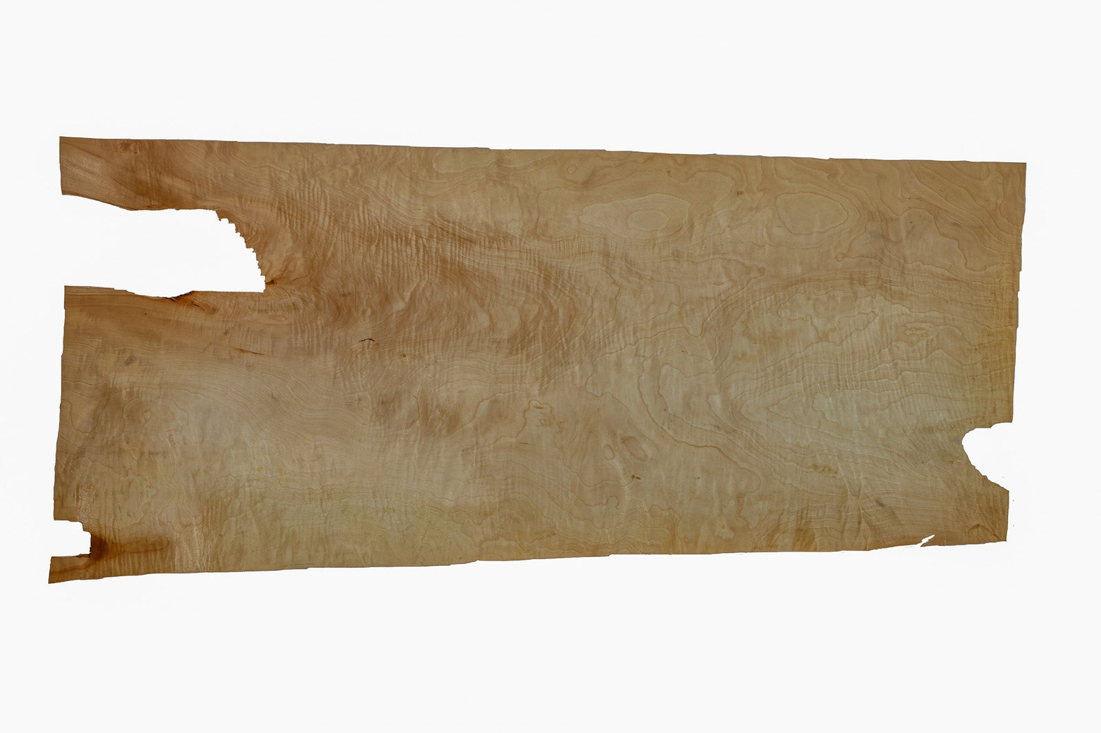 トチ天然木ツキ板シート500mm×900mm - 美しい銘杢と自然素材の風合い