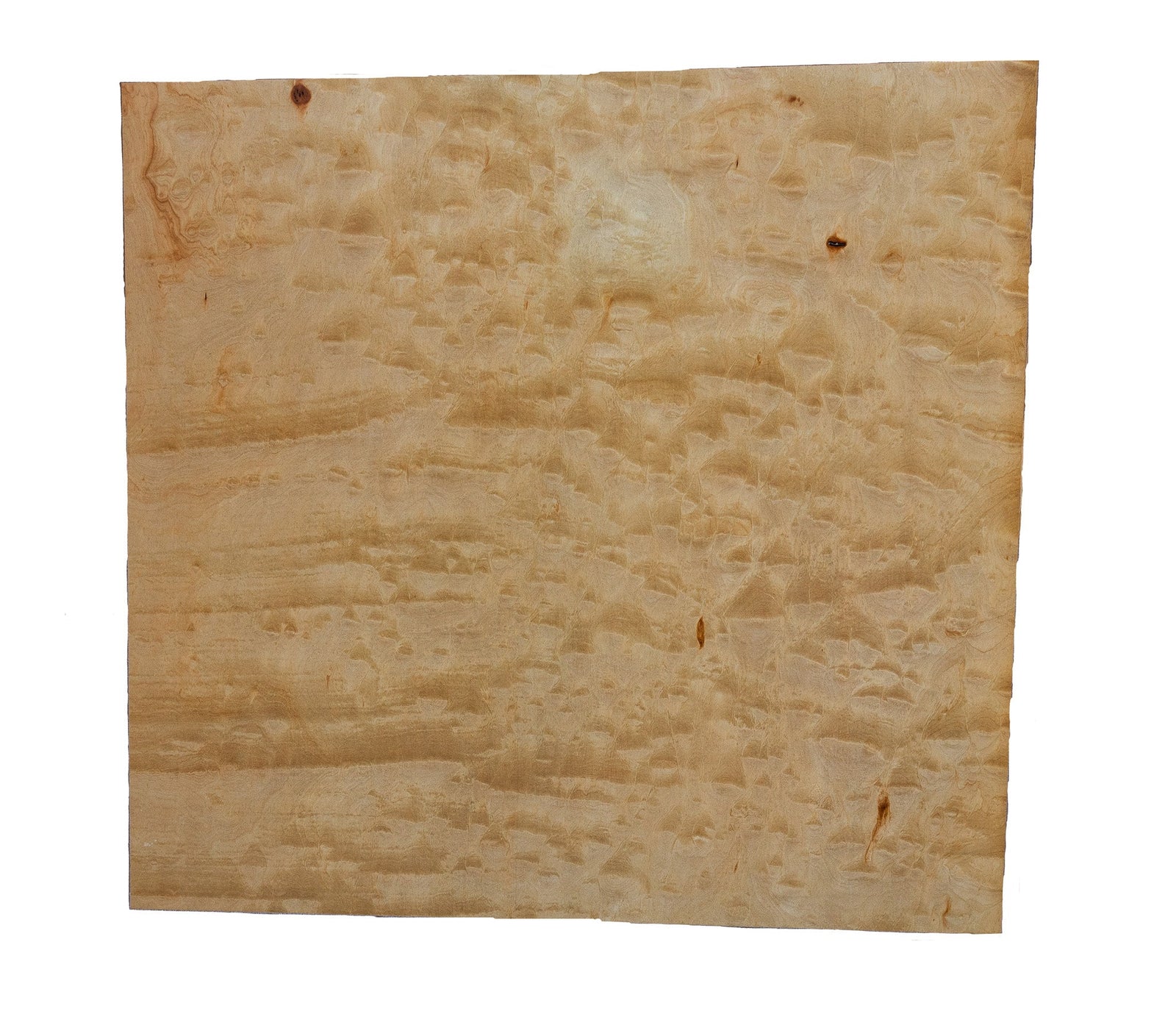 カエデ天然木ツキ板シート750mm×800mm - 上品でナチュラルな質感