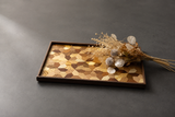 One of a Kind Marquetry Tray｜PENTA – DRIFT No.2643