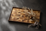 One of a Kind Marquetry Tray｜PENTA – DRIFT No.2645