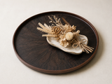 Round Rays Tray S 一点物＿015 シャム柿
