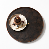 Round Rays Tray S 一点物＿025 シャム柿