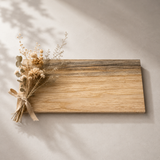 TSUKI-JIRI WOOD PLATE 16　ホワイトアッシュ 120x230x12（mm）