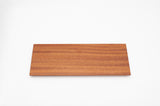 木製プレート TSUKI-JIRI WOOD PLATE｜限定樹種 フラット S 12×120×300mm