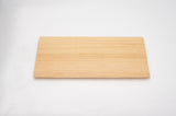 木製プレート TSUKI-JIRI WOOD PLATE｜限定樹種 フラット M 12×150×320mm