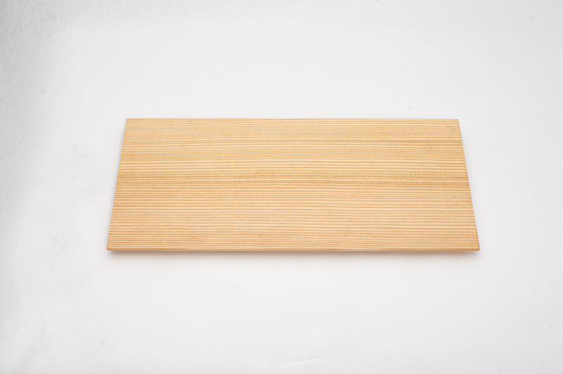 木製プレート TSUKI-JIRI WOOD PLATE｜限定樹種 フラット M 12×150×320mm