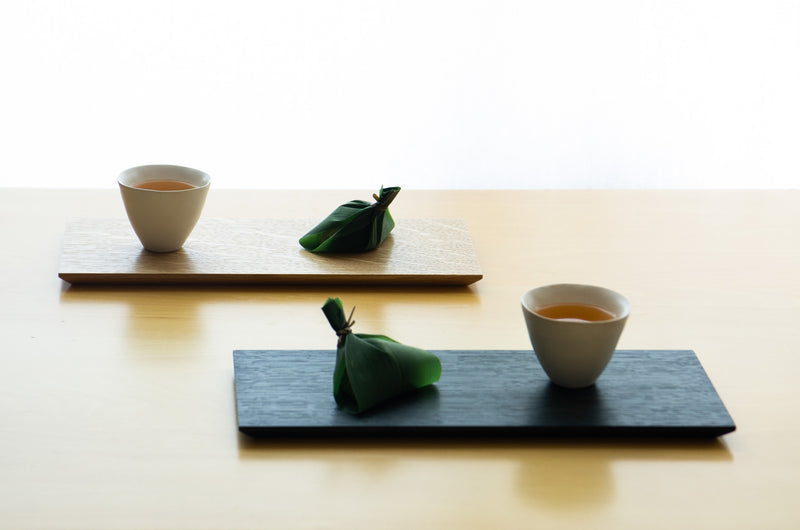 木製プレート TSUKI-JIRI WOOD PLATE｜限定樹種 フラット S 12×120×300mm