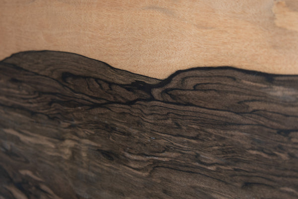 天然木ツキ板シート 　黒檀　個別サイズ590mm×350mm