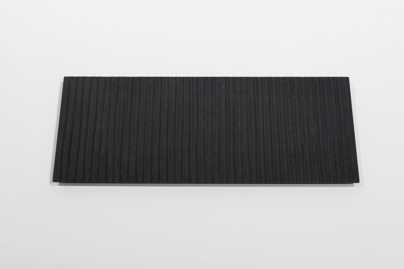 木製プレート TSUKI-JIRI WOOD PLATE｜限定樹種 木彫 S 12×120×300mm