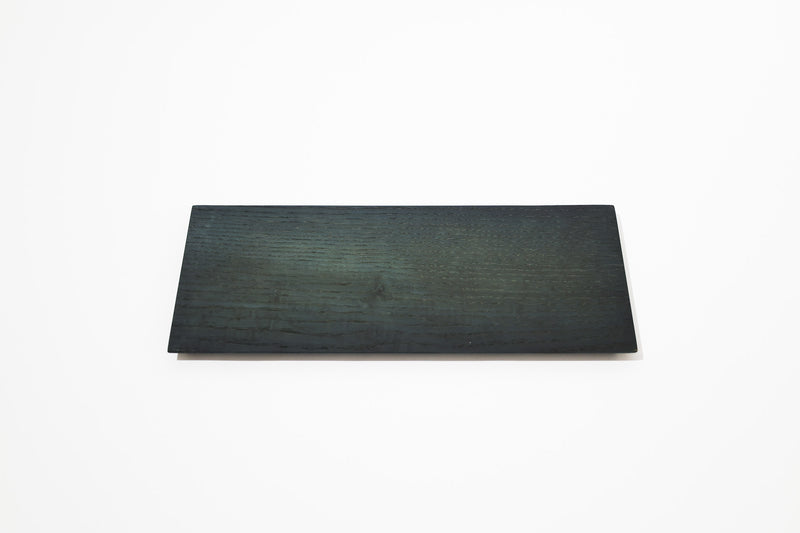木製プレート TSUKI-JIRI WOOD PLATE｜限定樹種 フラット S 12×120×300mm