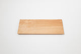 木製プレート TSUKI-JIRI WOOD PLATE｜限定樹種 フラット S 12×120×300mm