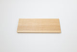 木製プレート TSUKI-JIRI WOOD PLATE｜限定樹種 フラット S 12×120×300mm