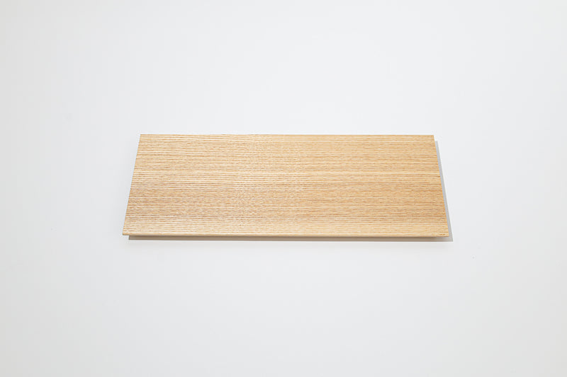 木製プレート TSUKI-JIRI WOOD PLATE｜限定樹種 フラット S 12×120×300mm