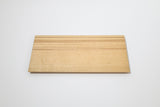 木製プレート TSUKI-JIRI WOOD PLATE｜限定樹種 フラット M 12×150×320mm