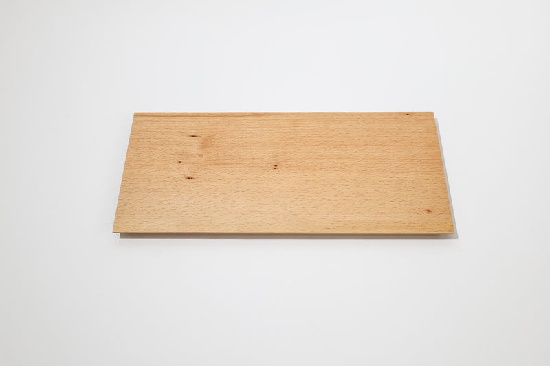 木製プレート TSUKI-JIRI WOOD PLATE｜限定樹種 フラット M 12×150×320mm