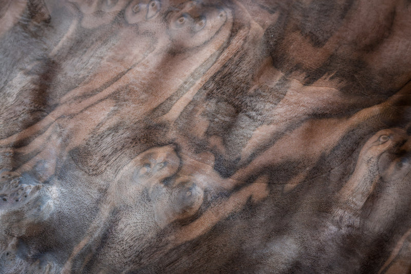 天然木ツキ板シート 　クラロウォールナット　個別サイズ330x900