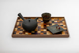 Rectangle Marquetry Tray – 2642