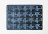 MORI KOUGEI MARQUETRY PLATE Rectangle 藍染- 食卓のスタンダード。美しさと機能性が、毎日の食事を物語に変える - MORIKOUGEI ONLINE STORE