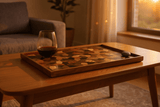 One of a Kind Marquetry Tray｜PENTA – DRIFT No.2528 - MORIKOUGEI ONLINE STORE