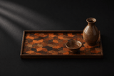 One of a Kind Marquetry Tray｜PENTA – DRIFT No.2534 - MORIKOUGEI ONLINE STORE