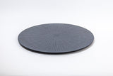 RAYS PLATE Round L ホワイトアッシュ縮杢　藍漆 - MORIKOUGEI ONLINE STORE
