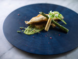 MORI KOUGEI RAYS PLATE Round M：食卓の主役。藍染で彩る、物語のはじまり - MORIKOUGEI ONLINE STORE