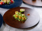 RAYS PLATE Round M 漆：食卓の物語を紡ぐ豊かな時間。 - MORIKOUGEI ONLINE STORE