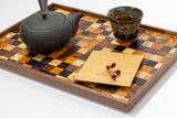 Rectangle Marquetry Tray – 2642 - MORIKOUGEI ONLINE STORE