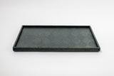 Rectangle Marquetry Tray – AMU Japanese oak　 Indigo Dye＿2641 - MORIKOUGEI ONLINE STORE