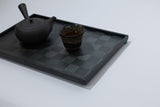 Rectangle Marquetry Tray – KŌSHI　Japanese Cedar, Indigo Dye＿2621 - MORIKOUGEI ONLINE STORE