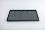 Rectangle Marquetry Tray – KŌSHI　Japanese Cedar, Indigo Dye＿2621 - MORIKOUGEI ONLINE STORE
