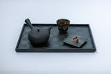 Rectangle Marquetry Tray – KŌSHI　Japanese Cedar, Indigo Dye＿2621 - MORIKOUGEI ONLINE STORE
