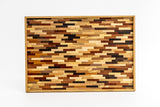 Rectangle Marquetry Tray - SŌSEKI_2632 - MORIKOUGEI ONLINE STORE