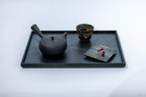 Rectangle Rays Tray 杉　光線貼り　藍染_2622 - MORIKOUGEI ONLINE STORE