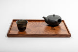 Rectangle Rays Tray Bubinga_2634 - MORIKOUGEI ONLINE STORE