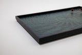 Rectangle Rays Tray movingui Indigo Dye_2623 - MORIKOUGEI ONLINE STORE
