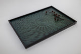 Rectangle Rays Tray movingui Indigo Dye_2623 - MORIKOUGEI ONLINE STORE