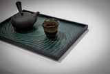 Rectangle Rays Tray movingui Indigo Dye_2623 - MORIKOUGEI ONLINE STORE