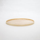 Round Rays Tray S 一点物＿ 002 米松 - MORIKOUGEI ONLINE STORE