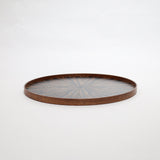 Round Rays Tray S 一点物＿008 黒檀 - MORIKOUGEI ONLINE STORE