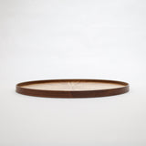 Round Rays Tray S 一点物＿010 ゼブラウッド - MORIKOUGEI ONLINE STORE