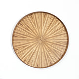 Round Rays Tray S 一点物＿010 ゼブラウッド - MORIKOUGEI ONLINE STORE