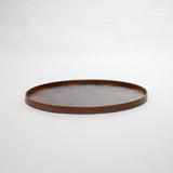 Round Rays Tray S 一点物＿012 ブラジリアンローズウッド - MORIKOUGEI ONLINE STORE