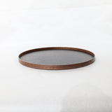 Round Rays Tray S 一点物＿015 シャム柿 - MORIKOUGEI ONLINE STORE