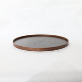 Round Rays Tray S 一点物＿016 シャム柿 - MORIKOUGEI ONLINE STORE