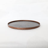 Round Rays Tray S 一点物＿020 シャム柿 - MORIKOUGEI ONLINE STORE