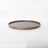 Round Rays Tray S 一点物＿021 シャム柿 - MORIKOUGEI ONLINE STORE